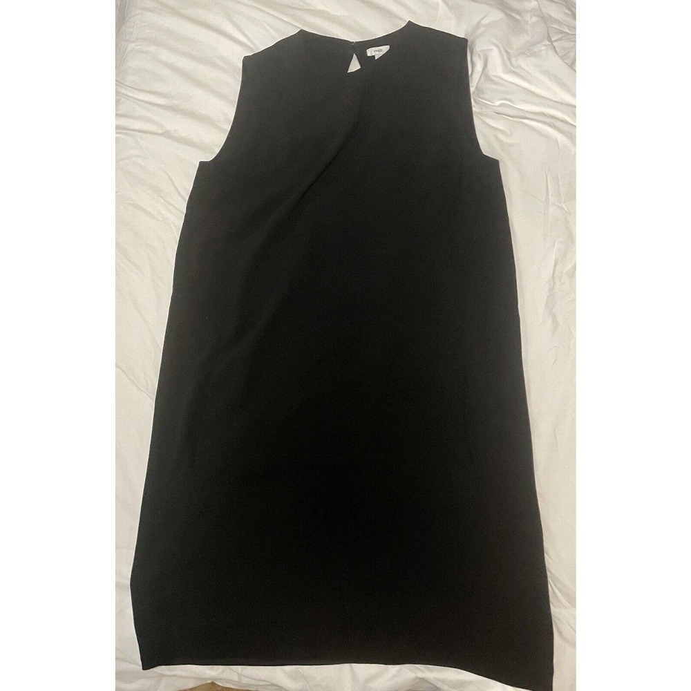 Vince. Black A Line Dress With Pockets Size 12